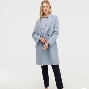 J. Crew Daphne Boiled Wool Topcoat